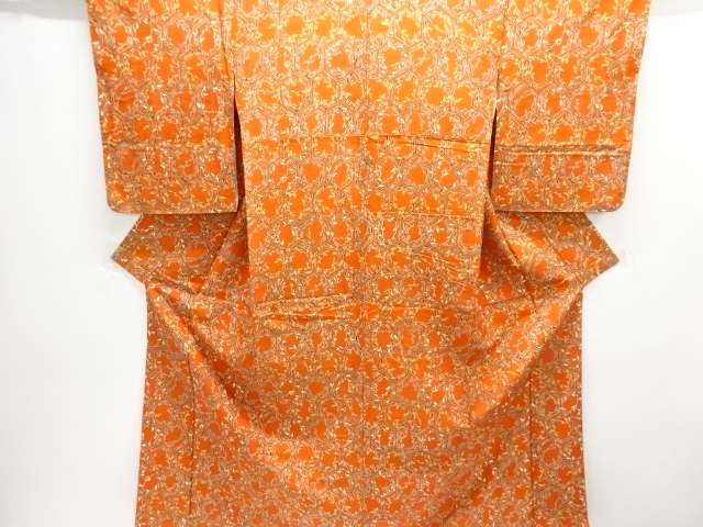 JAPANESE KIMONO / JODAI TSUMUGI / LEAVES